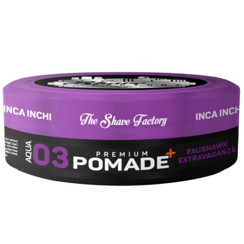 THE SHAVE FACTORY Premium Pomade na vlasy Fauxhawk Extravaganza 150 ml